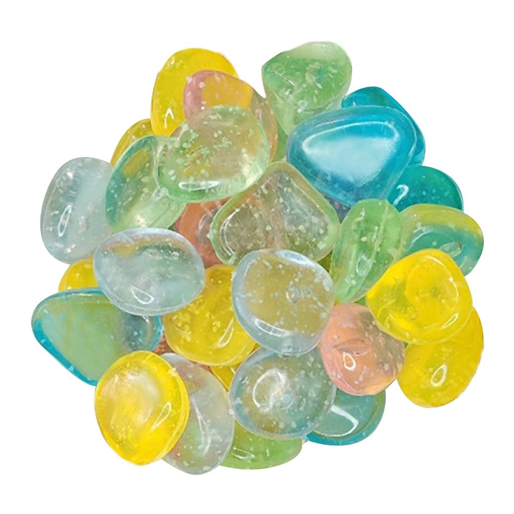 Glow-in-the-Dark Stones for Aquariums and Garden Paths