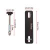 Traction Board Mounting Kit with Stainless Steel Pins, Theft-Protected view 4