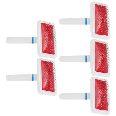 Mikikit 5-Piece Pet Grooming Comb Set for Dogs and Cats