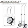 Adjustable Oxygen Cylinder Cart with Wheels, 5 3/4-Inch Diameter view 4