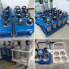Oxygen Cylinder Cart for 4 Tanks, White view 2