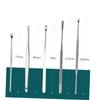 8-Piece Stainless Steel Ear Pick Set with Spiral and Non-Slip Design view 3