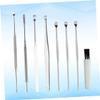 8-Piece Stainless Steel Ear Pick Set with Spiral and Non-Slip Design view 4