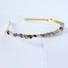 Anevous Single-Row Crystal Headband with Natural Gemstones view 1