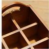 IWENZHKPA Wooden Makeup and Cosmetic Storage Organizer with Handle view 4