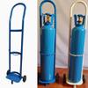 Cylinder Tank Holder, Steel Gas Cylinder Welding Cart, Lightweight Oxygen Tank Cart, Blue, 95 cm view 1