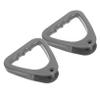 HEALEEP 2-Piece Triangle Grab Handles for Buses and Vehicles, Non-Slip, Compact and Lightweight view 1