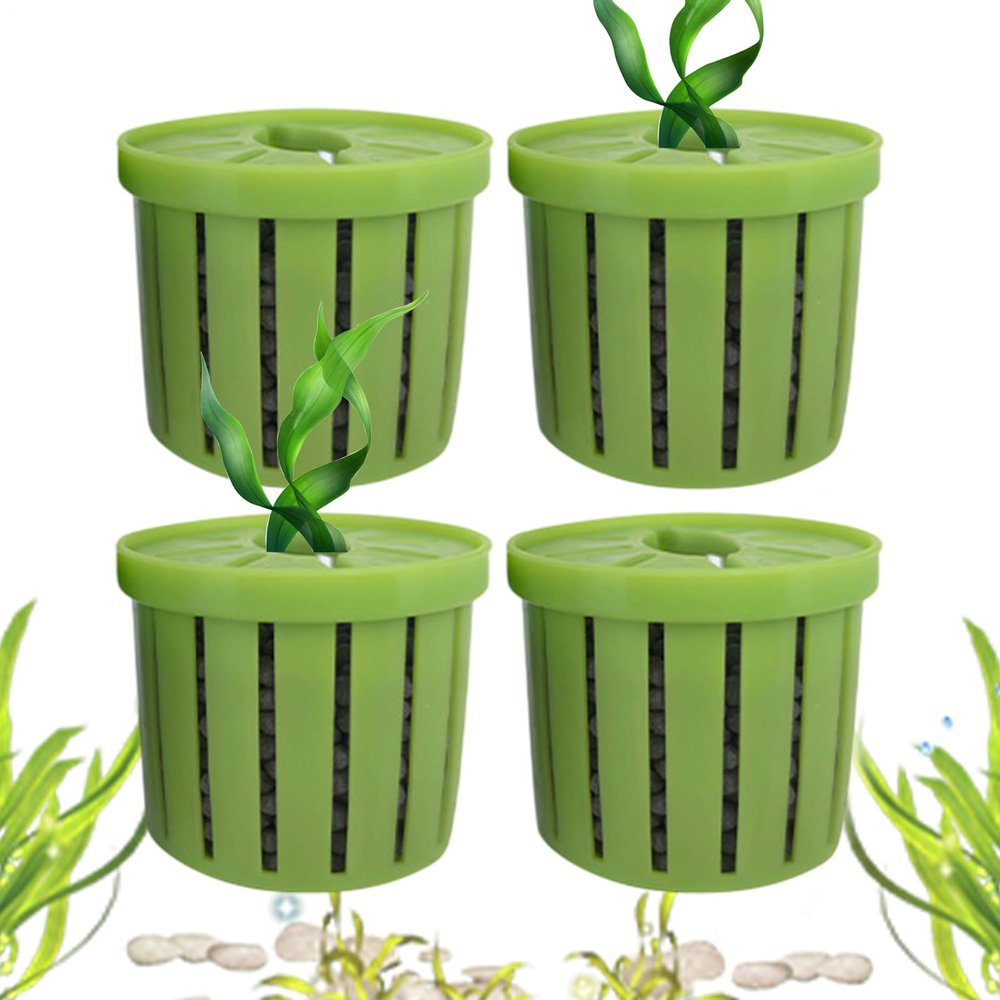 FVPKYUR Aquarium Plant Holder - 4 Pack