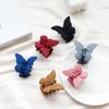 Blausky 4-Pack 5.5 x 4.3 cm Small Butterfly Hair Claw Clips, Colorful, Dark Blue view 3