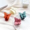 Blausky 4-Pack 5.5 x 4.3 cm Small Butterfly Hair Claw Clips, Colorful, Dark Blue view 4