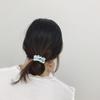 Blausky 20-Piece Satin Hair Ties, Soft Elastic Scrunchies, Off-White view 2