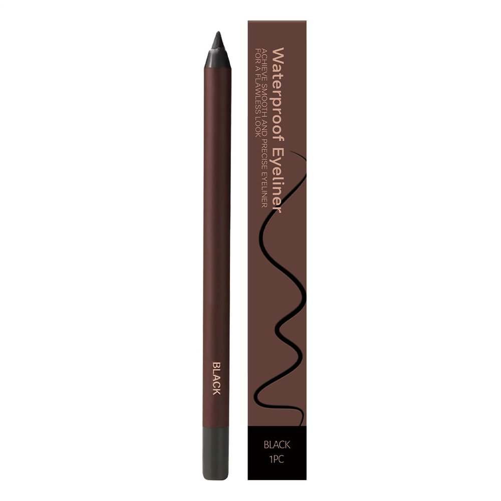 2-in-1 Eyeliner Pencil, 24-Hour Waterproof, Sharpenable