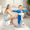Toddler Shower Stand | Height-Adjustable Non-Slip Bathtub Stand view 2