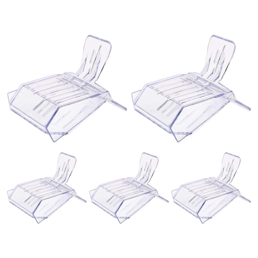 Queen Bee Cage with 5 Transparent Clips