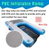 Inflatable Dog Ramp, Floating Dock Platform for Large Dogs, Red, 150 x 100 x 10 cm view 3