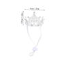 Mikikit Silver Crown Headband for Pets view 2