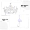 Mikikit Silver Crown Headband for Pets view 3