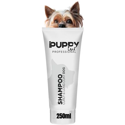 250 ml Puppy Lux Professional Sensitive Dog Shampoo for Long Hair and Undercoats
