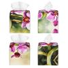 Orchid Print Tissue Box view 2