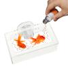 Acrylic Rotating Aquarium Fish Food Dispenser view 1