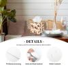 Square PVC Leather Tissue Box Cover with Cute Dachshund Print view 3