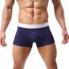 Men's Cotton Boxer Shorts, Stretch Trunks with Fly view 1