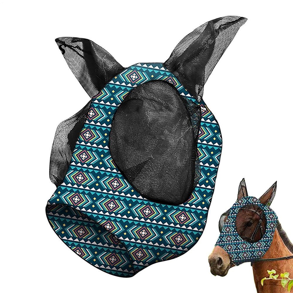 Horse Fly Face Cover with Ears
