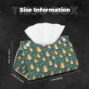 Squirrel Heart Print Tissue Box Cover view 2