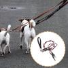 Ancsttu Dog Leash - Long Double Rope view 3