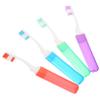 VALICLUD 4-Pack Portable Travel Toothbrushes with Soft Bristles view 1