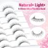 D Curl 3D Natural False Eyelashes view 4