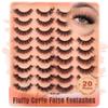 14 Pairs Short Faux Mink Lashes with a Natural Look view 1