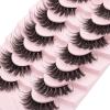 Fluffy False Eyelashes, Natural Look, 7 Pairs, 6D, 7 Styles view 2