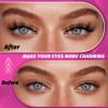 False Eyelashes, 100% Handmade, Natural Look, Lightweight with Soft Clear Band, 5 Pairs (G2) view 4