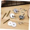 ibasenice 12-Piece M5 x 50 mm Stainless Steel Double-Ended Perch Mounting Screws with Wing Nuts view 4