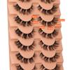 Natural Cluster Lashes, D Curl, DIY Lash Extensions, Multipack view 4