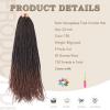 Senegalese Twist Crochet Braids, 22 Inch, 4 Packs, Pre-Braided Small Havana Twist Hair Extensions view 2