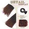 Senegalese Twist Crochet Braids, 22 Inch, 4 Packs, Pre-Braided Small Havana Twist Hair Extensions view 3