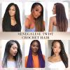Senegalese Twist Crochet Braids, 22 Inch, 4 Packs, Pre-Braided Small Havana Twist Hair Extensions view 4