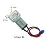 JRBJWYVV Mini 030 Diaphragm Vacuum/Water Pump, Self-Priming Suction Pump B view 3
