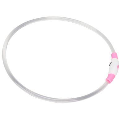 Acouto LED Dog Collar USB Rechargeable TPU