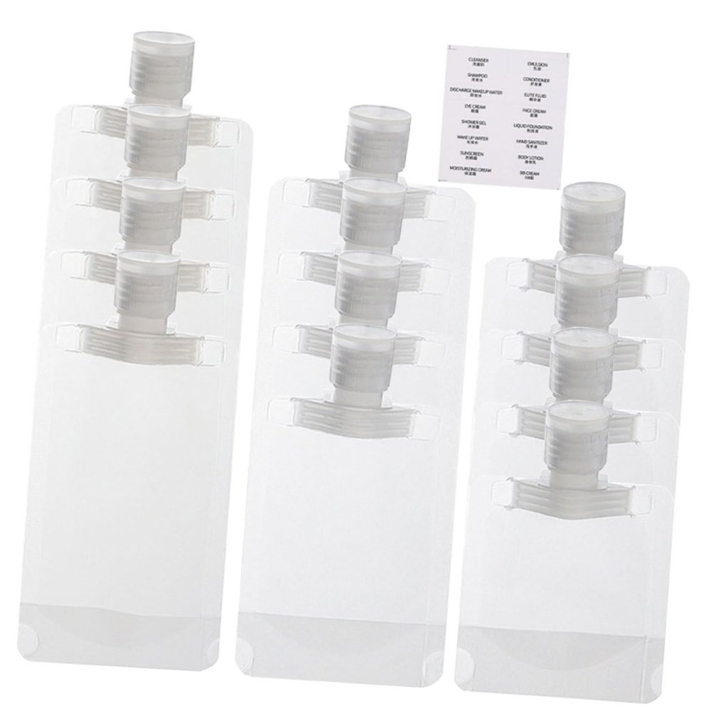 Gogogmee Travel Squeeze Bottles for Lotion, Shampoo and Makeup