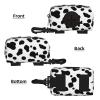 Dalmatian Dog Pattern or Cowhide Texture Dog Waste Bag Holder view 2