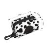 Dalmatian Dog Pattern or Cowhide Texture Dog Waste Bag Holder view 3
