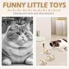 Kaezuy Electric Self-Propelled Mouse Cat Toy, Interactive, Obstacle Avoidance, with Base Brush (3-Piece) view 4