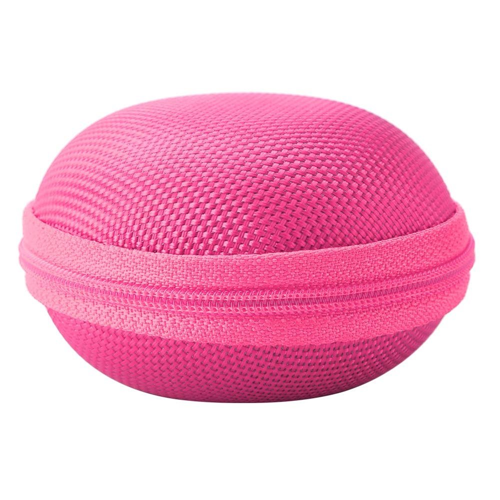 Saluaqui Portable Essential Oil Pouch, 7 Slots, Rose Red