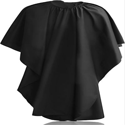 Unisex Professional Haircut Cape, Gray, 50 Inches, Adjustable Neckline