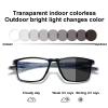Photochromic Progressive Multifocal Reading Glasses for Men and Women, Blue-Light Filter, Black/Gray, 1.5x view 4