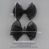 Wambere 1 Pair Women's Bow Shoe Clips, Removable Shoe Flowers, Vintage Shoe Accessories for Weddings, Parties and Proms, White view 3