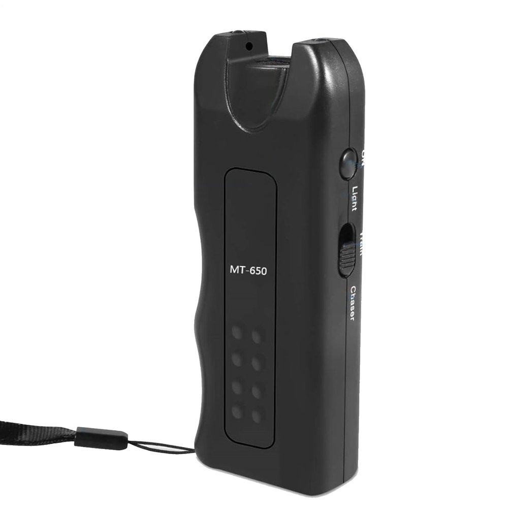 Ultrasonic Dog Bark Control Device with LED Flashlight